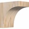 Ekena Millwork Huntington Smooth Corbel, Douglas Fir, 3 1/2"W x 6"D x 6"H COR04X06X06HUN00SDF - alternate 1